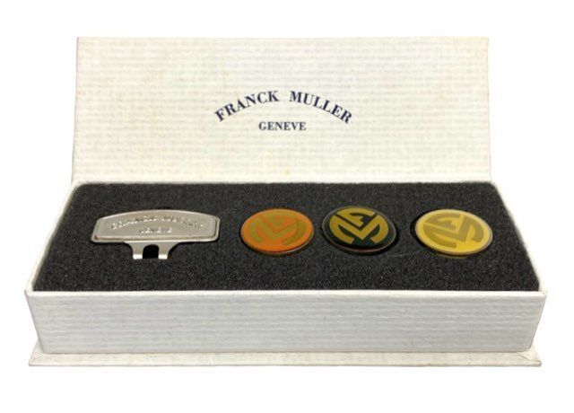 未使用 フランクミュラー ゴルフマーカー ノベルティ シルバー