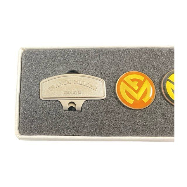 未使用 フランクミュラー ゴルフマーカー ノベルティ シルバー