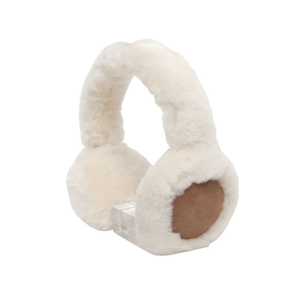 ギフト対応可 アグ UGG Sheepskin Wireless Earmuff Bluetooth搭載 ワイヤレスヘッドホン イヤーマフ 耳当て レディース チェスナット おしゃれ ブランド 記念 プレゼント ギフト