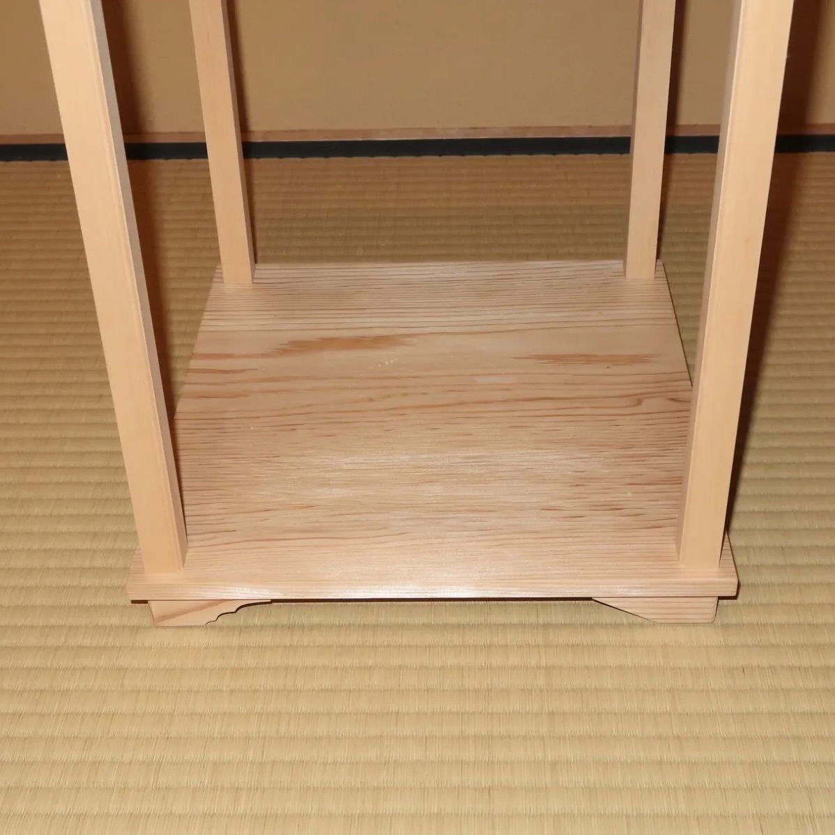 茶道具】江岑好 三木町棚 江岑棚 尋牛斎在判 表千家 - メルカリ