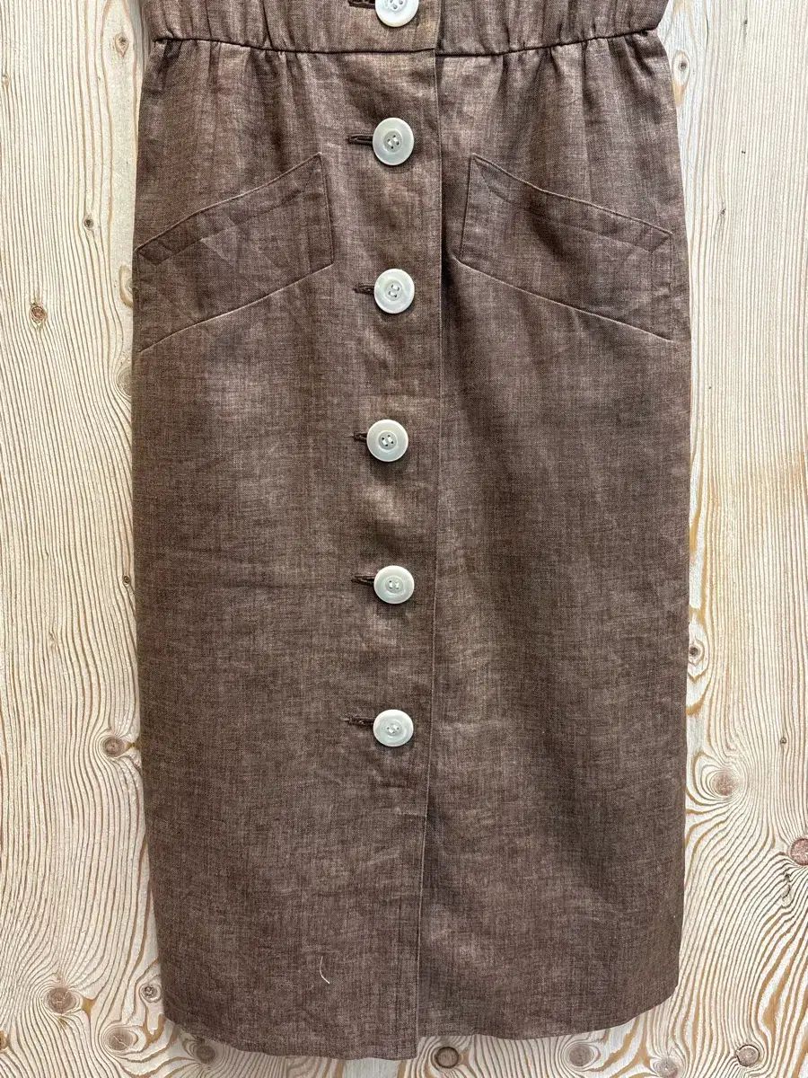 イヴ・サンローラン 最高 BIGボタン キャミソールワンピース イヴサン