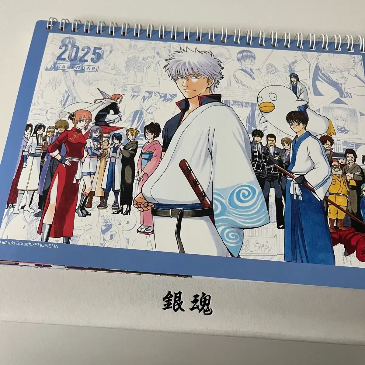 銀魂 中国 ジャンプショップ 2025 卓上カレンダー - メルカリ