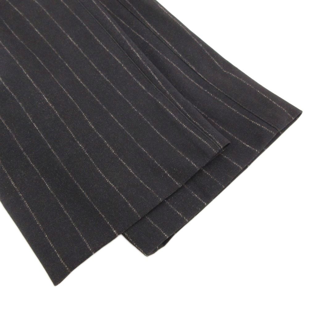 TRAINO パンツ スラックス ピンストライププリント イタリア製 50