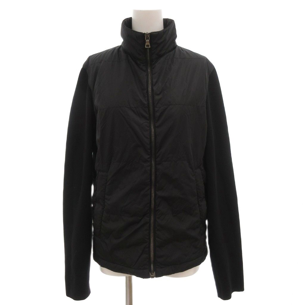【PRADA　SPORT】ブラック　ナイロン(中綿)ジャケット　 レディースS PRADA SPORT プラダスポーツ 00's Nylon Padded Jacket 中綿ジャケット