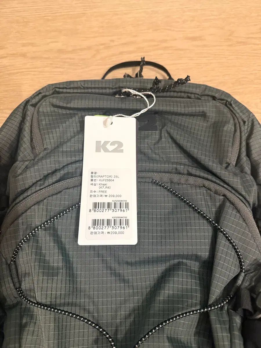 K 2 ラプター 25 L バックパック カーキ