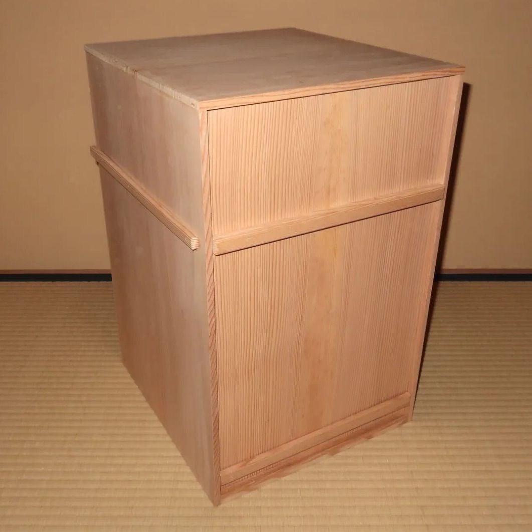 茶道具】江岑好 三木町棚 江岑棚 尋牛斎在判 表千家 - メルカリ