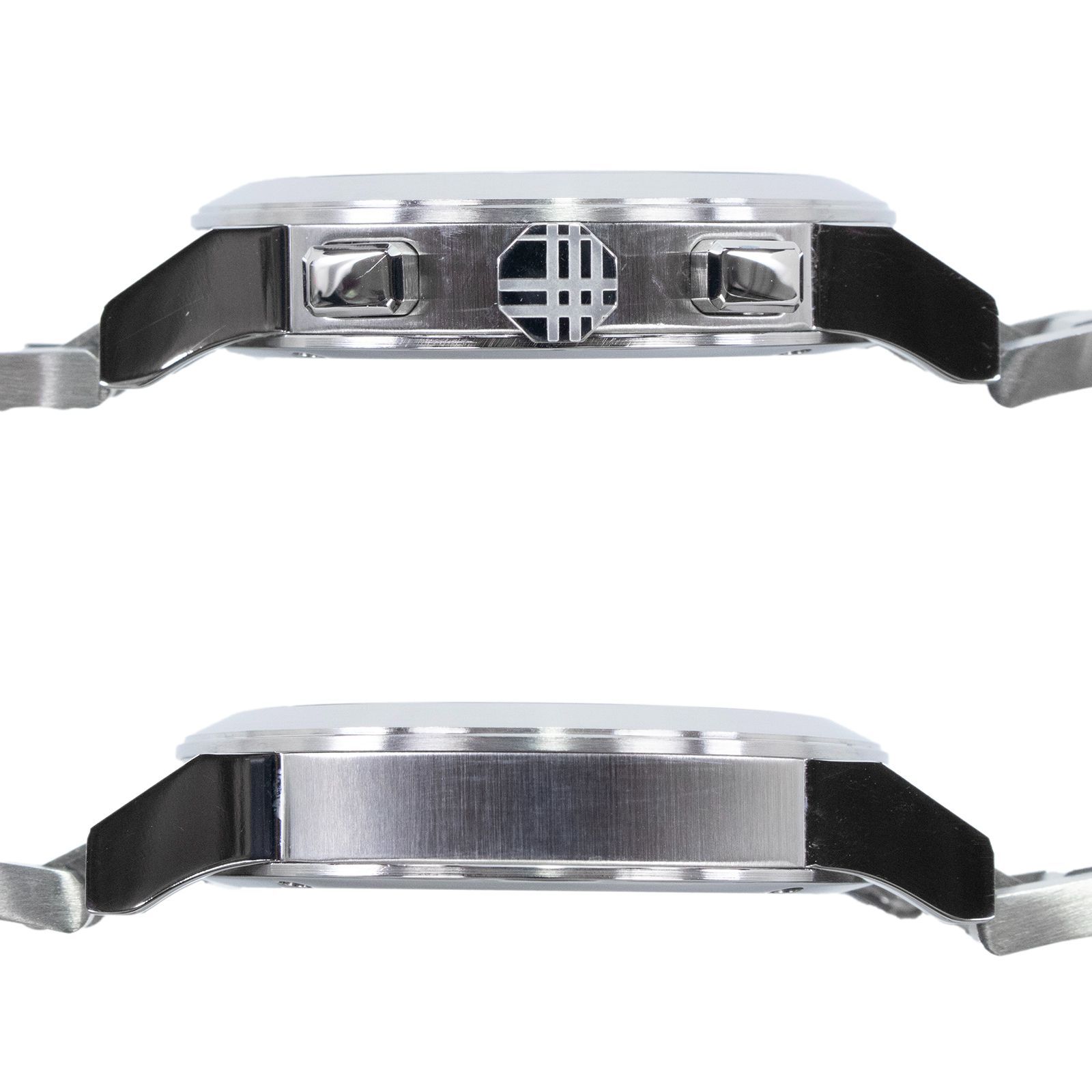 送料無料 バーバリー 腕時計 クォーツ 3針 新品同様 メンズ ザ シティ