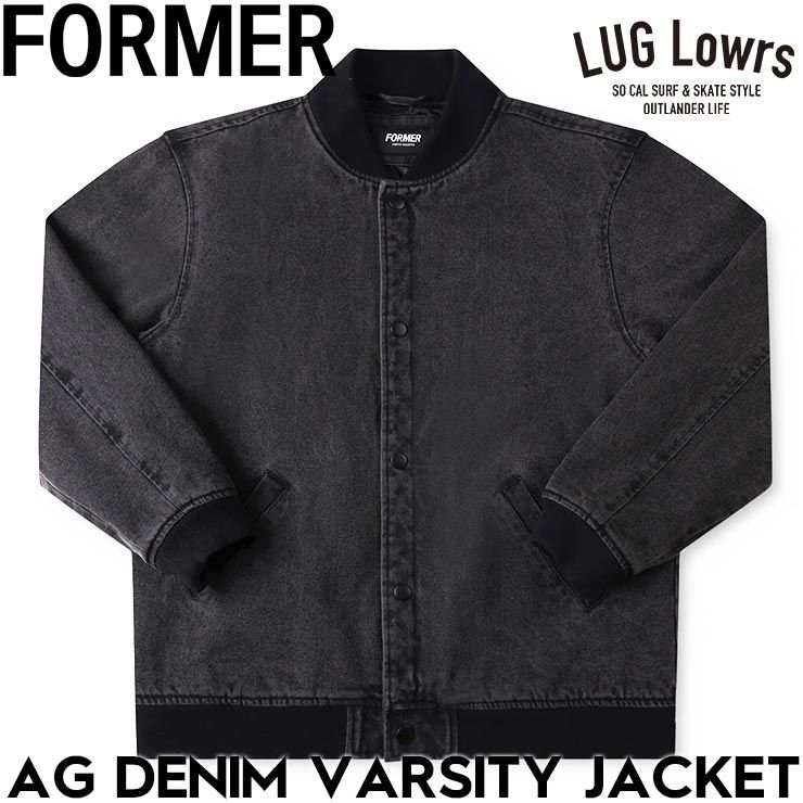 FORMER フォーマー AG DENIM VARSITY JACKET デニムジャケット オースティン ジレット FJK-25403