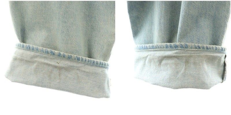 アールサーティーン R13 23SS DAMON Pleated Wide Leg Denim デニム