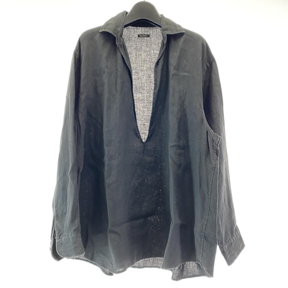 COMOLI カナパ プルオーバー サイズ1 ブラック コモリ 17