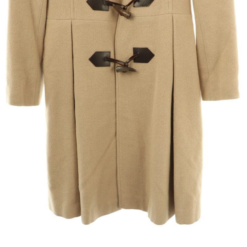 スキャパ SCAPA アンゴラ ウール ダッフルコート ロング 38 ベージュ