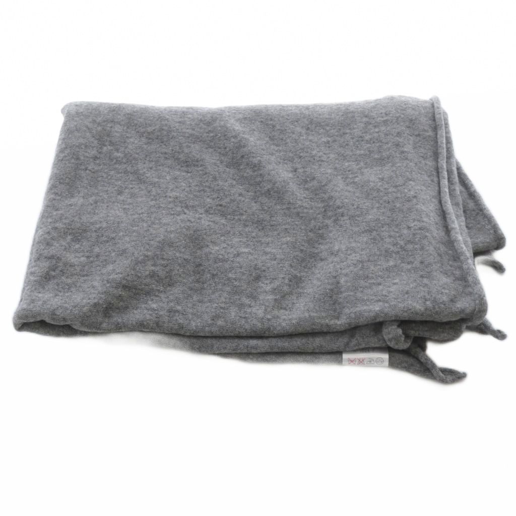 エヌワンハンドレッド n100 カシミヤ ストール グレー - メルカリ