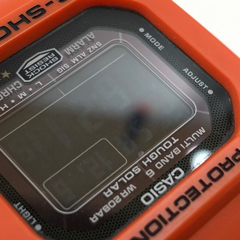  品 G SHOCK ジーショック RESCUE ORANGE SERIES GW M 5610 MR レスキューオレンジシリーズ ソーラー デジタル 腕時計 196 251206 hn 02 fur ラバーベルト 時計