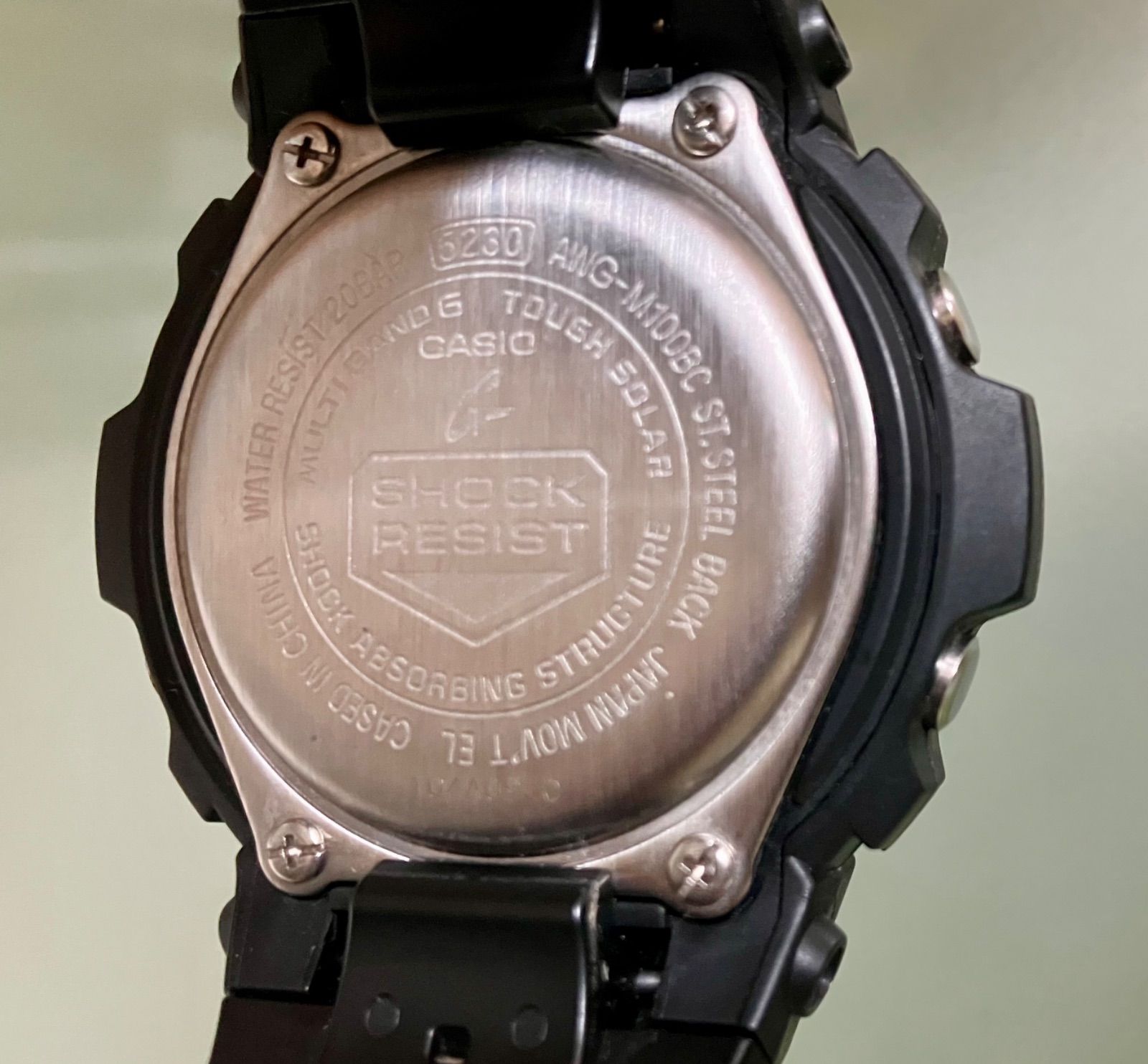 ☆稼働品☆CASIO カシオ/G-SHOCK☆マルチバンド6☆電波ソーラー☆AWG 