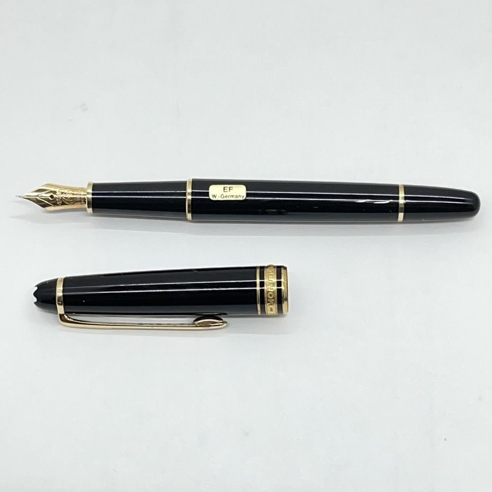 06 w 15805 モンブラン マイスターシュテュック クラシック 14 K 全金 EF 万年筆 品