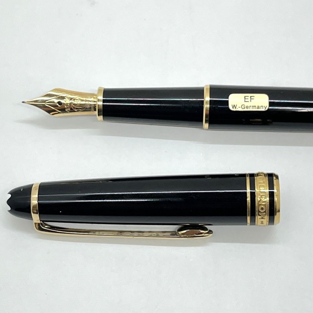  06 w 15805 モンブラン マイスターシュテュック クラシック 14 K 全金 EF 万年筆 品 卓上カレンダー 万年筆 万年筆 インク