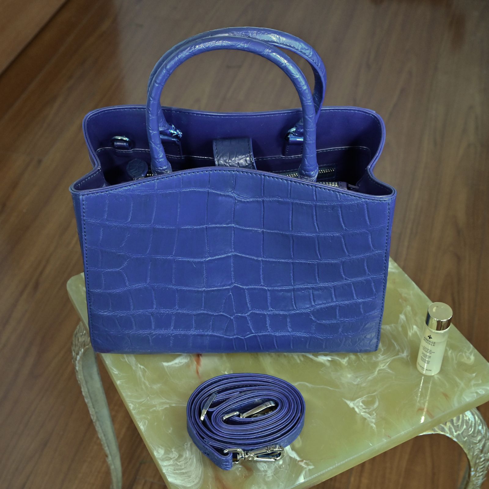 WAYミニトート｜シャイニング加工が輝く