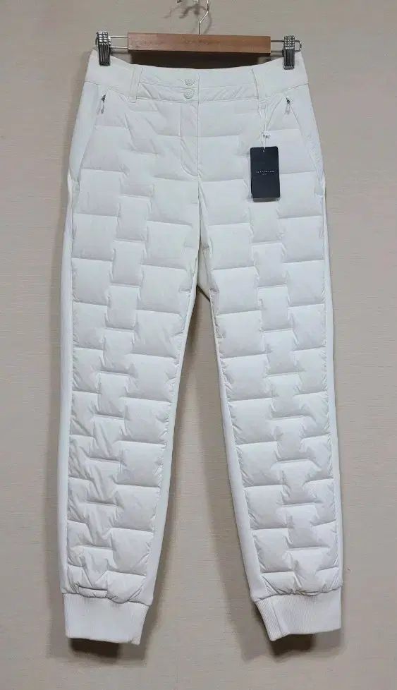 St ANDREWS セント アンドリュース レディース チューブ グースダウン ジャージミックス ジョガー パンツ S