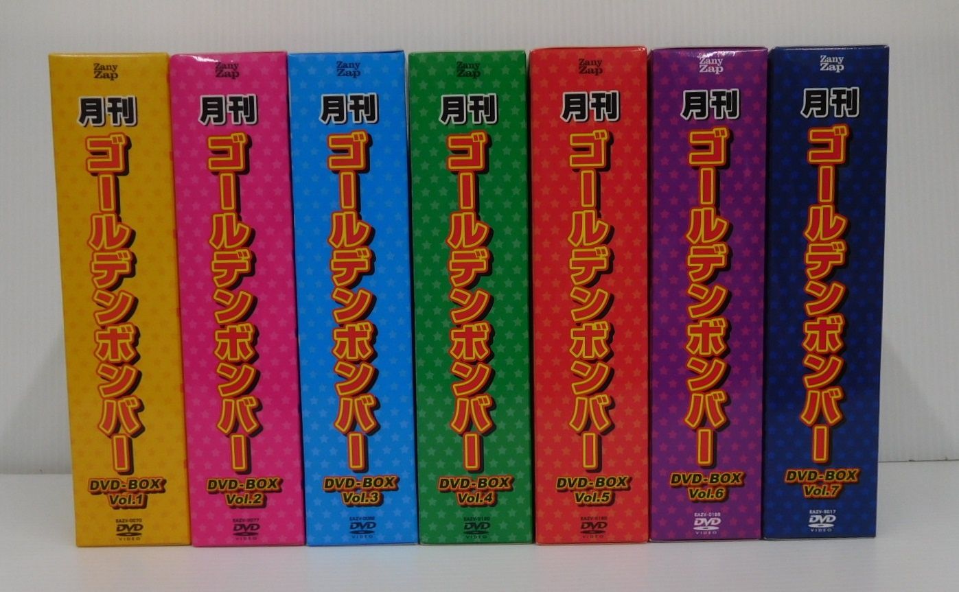 DVD 月刊 ゴールデンボンバー DVD-BOX Vol1～7 42枚組 中古囗T巛