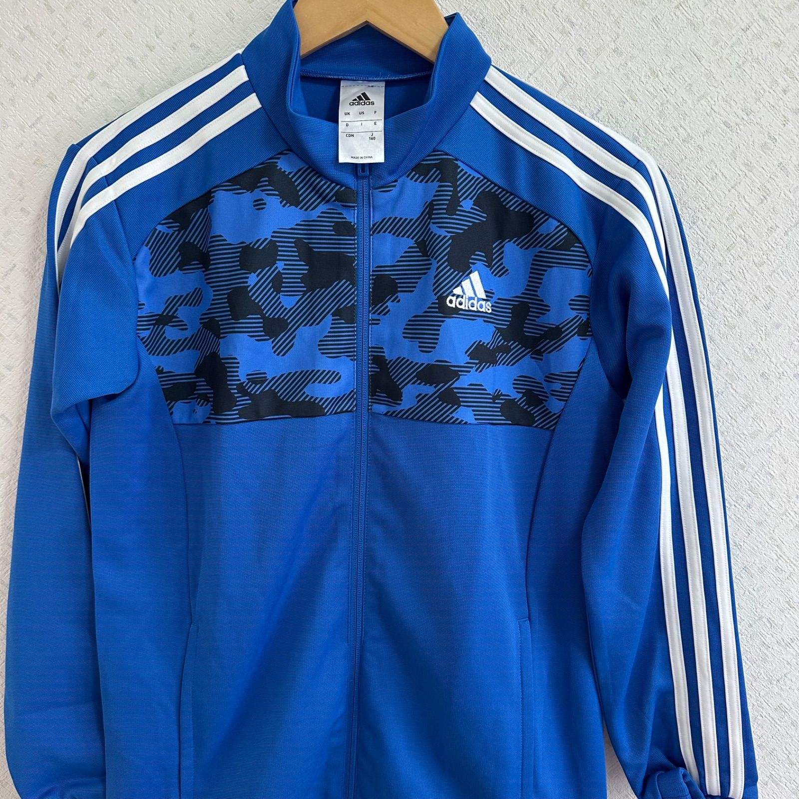 ZM1678 【美品タグ付き】adidasアディダス ジャージトップス ブルー