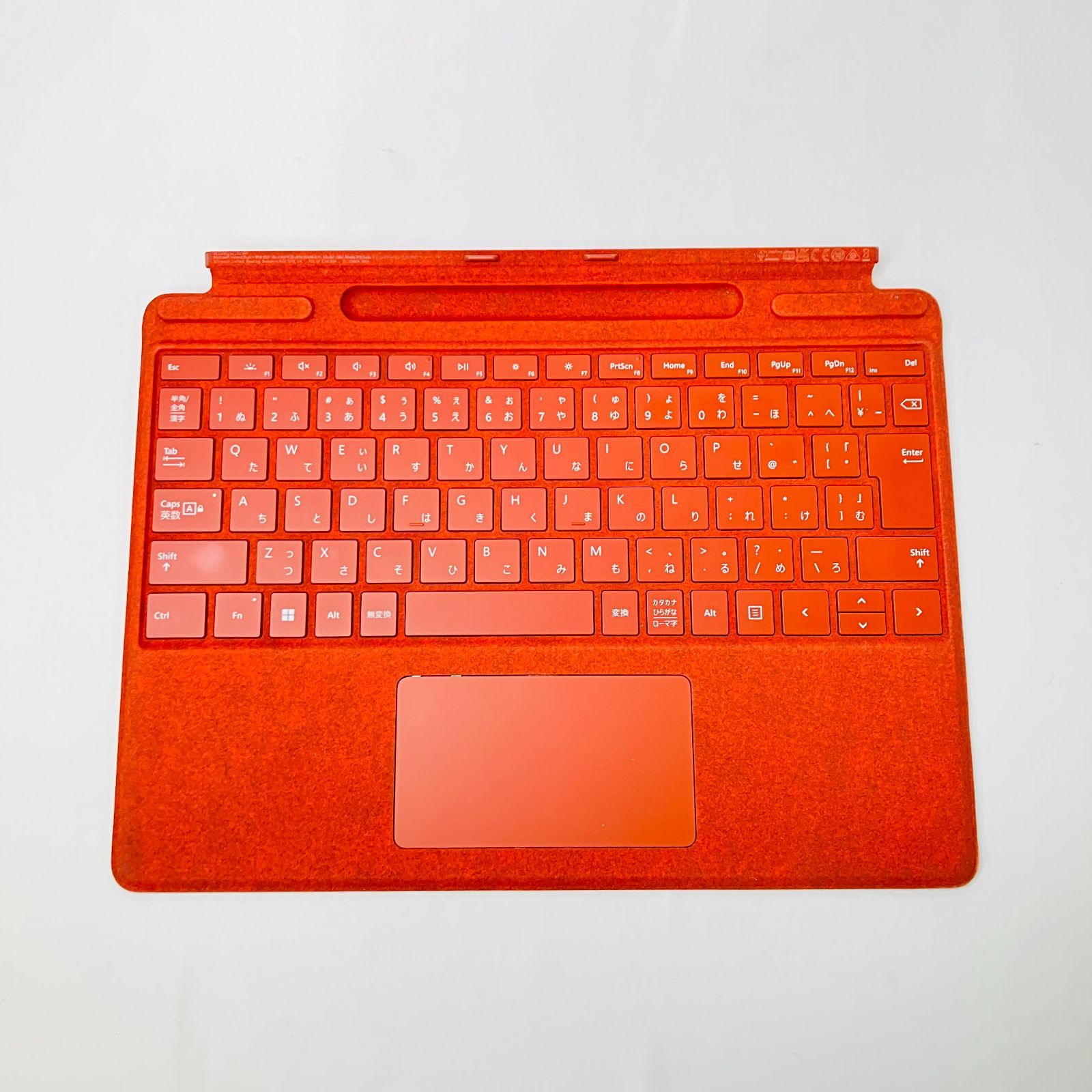 Surface Pro スリム ペン2付き Signature キーボード ポピー レッド