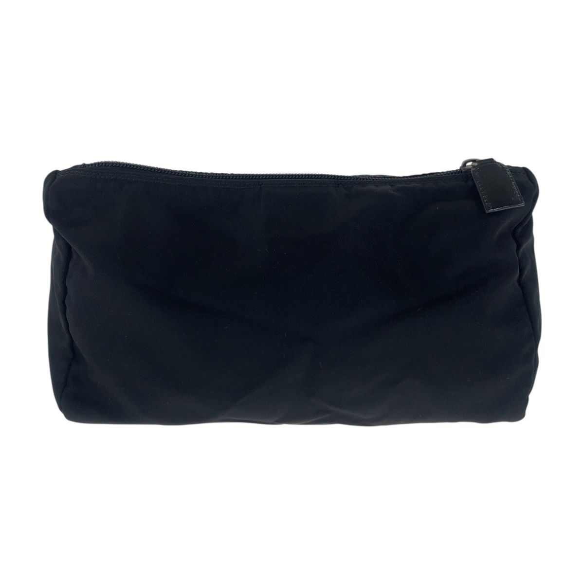 PRADA プラダ テスート 三角ロゴ ブラック 黒 ナイロン ポーチ メイク