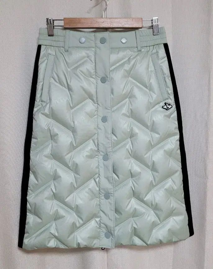 パーリーゲイツ レディース キルティング グースダウン ロング ダウン スカート