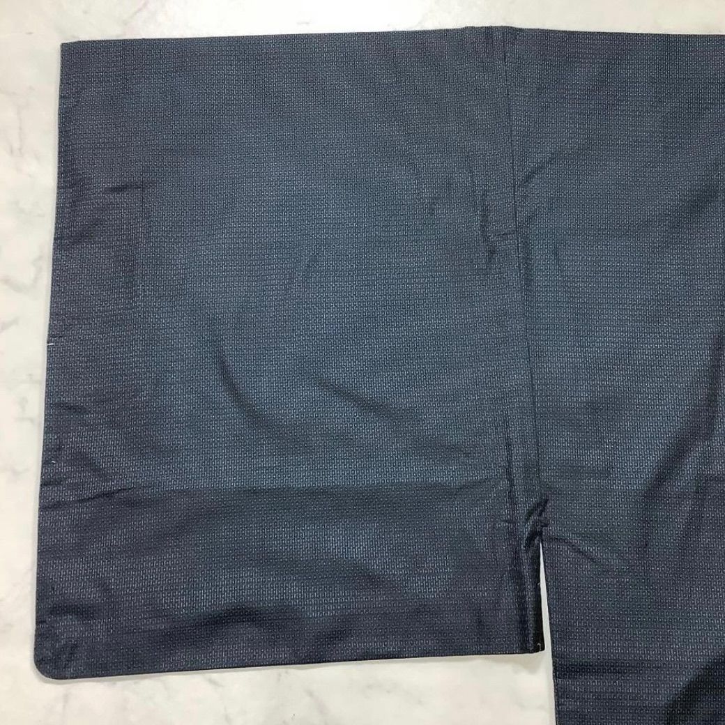 kimono one⬛️男前屋⬛️大島紬⬛️藍大島紬⬛️亀甲⬛️袷⬛️裄73 5丈148