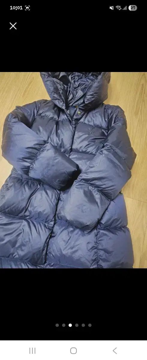 ポロラルフローレン 女の子 ダウン 6 X ネイビー