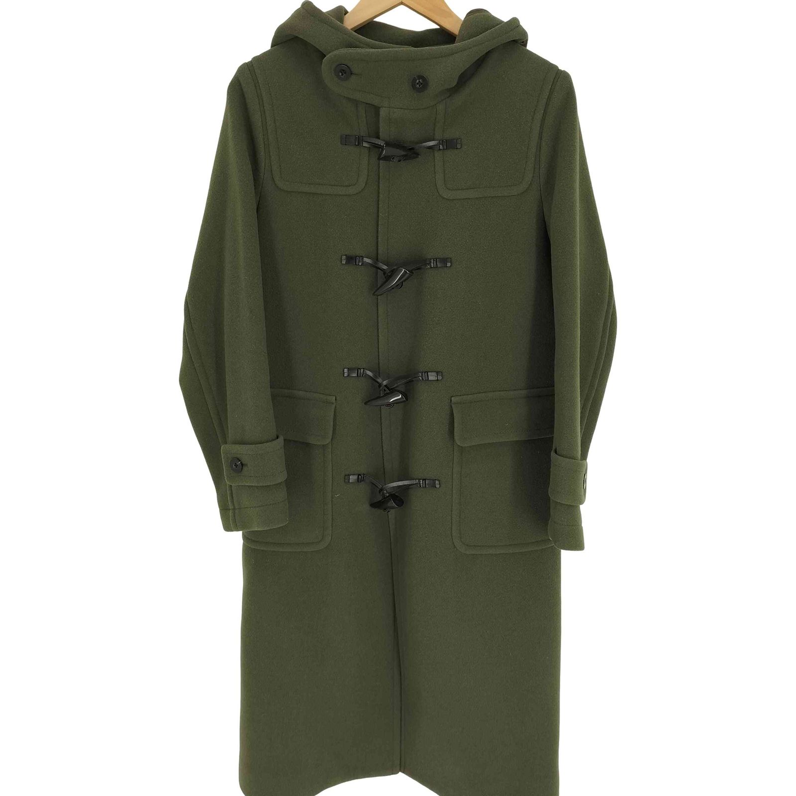 【最終値下】美品TOMORROWLANDマカフィーロングダッフルコート36 トゥモローランドマカフィー tomorrowland macphee ウール メルトン