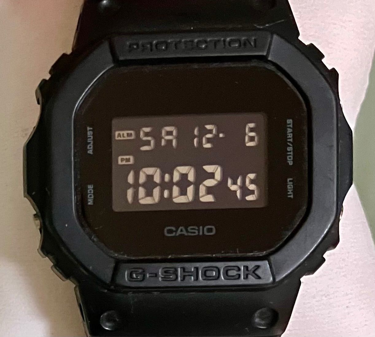 ショップ ☆稼働品☆CASIO カシオ☆DW-5600B☆G-SHOCK☆クォーツ