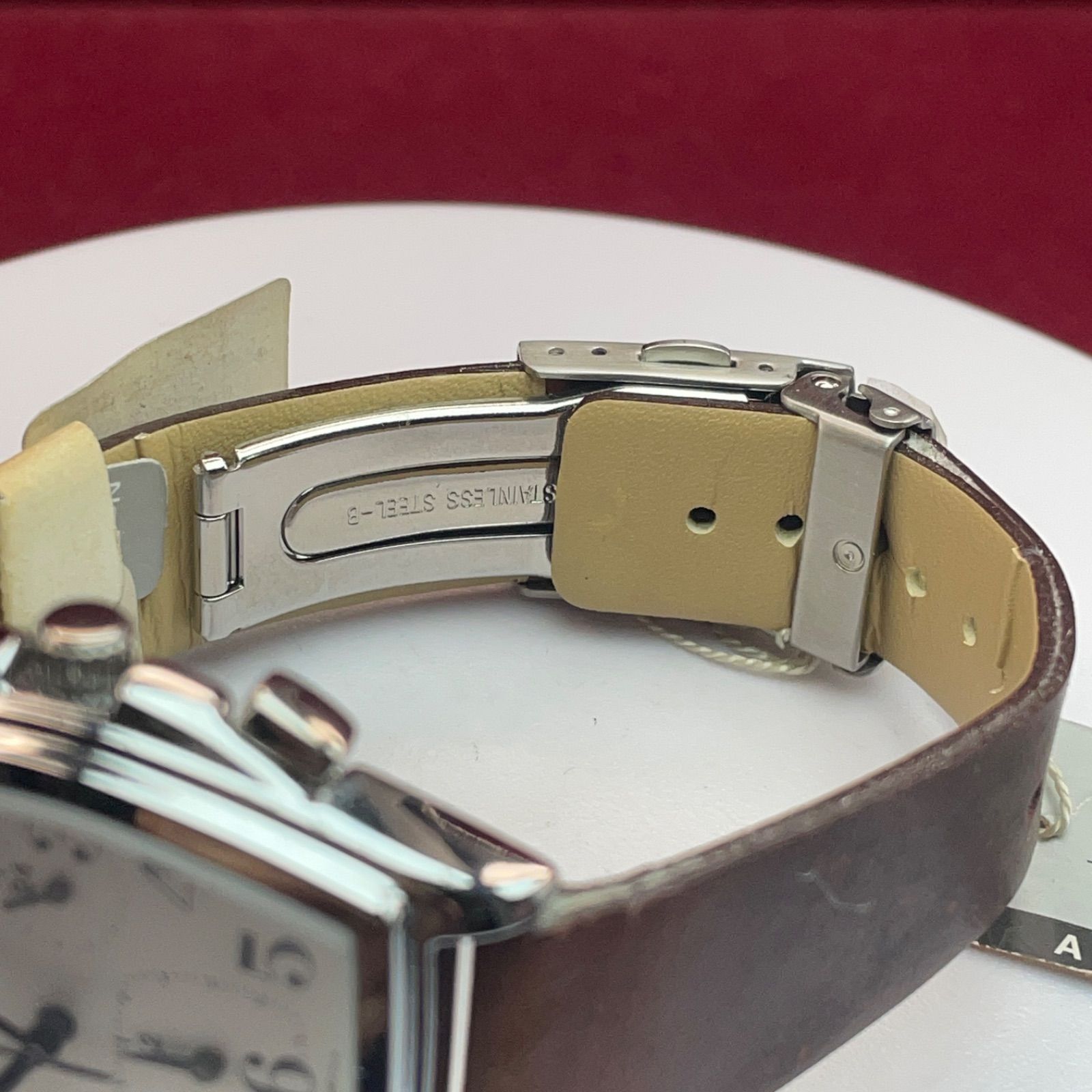 未使用 SEIKO ALBA RIKI WATANABE クロノグラフ クォーツ ヴィンテージ 