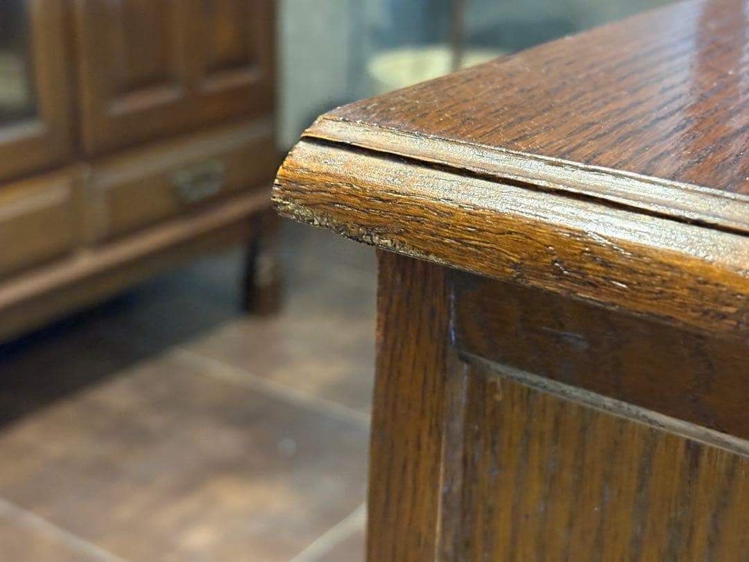 ヨーロピアン クラシック オーク材 サイドボード クラシカル