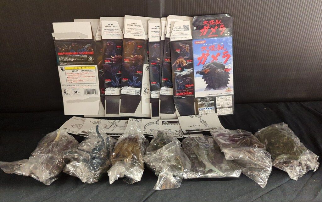 コナミ 大怪獣ガメラvol.2 生誕40周年記念版 ノーマル7種セット セット