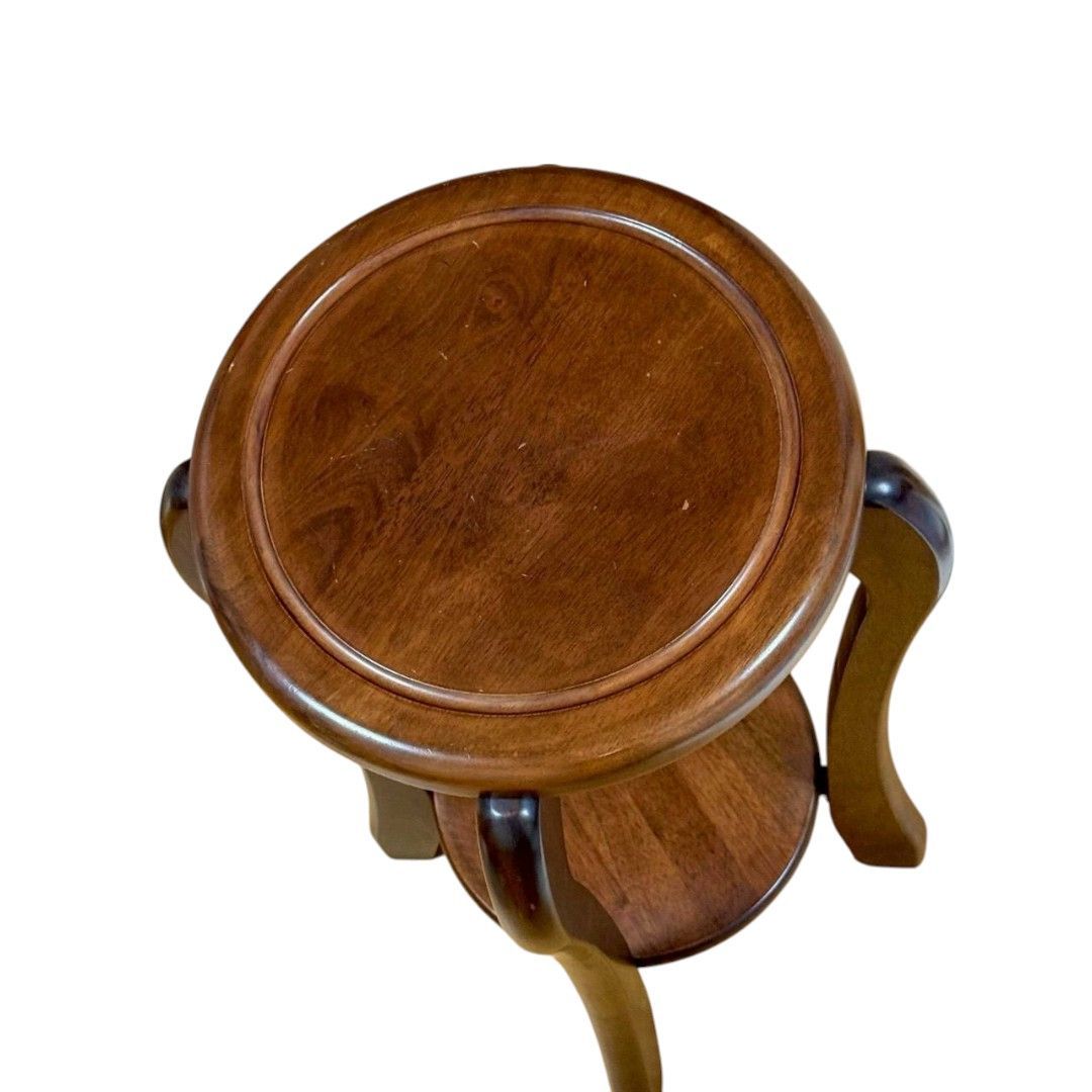 猫脚 花台 アンティーク調 サイドテーブル 724 - メルカリ