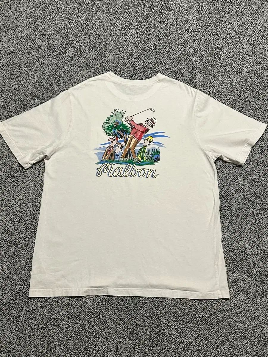 マルボンゴルフ メンズ105 2025 最新バージョン 半袖 Tシャツ ゴルフクラブ スパイクレス