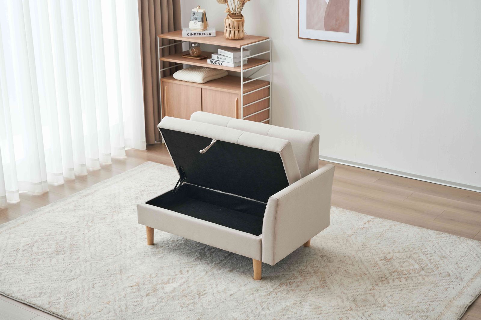  数量 ソファカチン ソファー ソファ ソファーベッド 3P 3人掛けソファ 収納付き オードマン付き 現代風 かわいいソファ 脚取付 クッション付き 2人掛け 3人掛けソファ ソファ ソファベッド