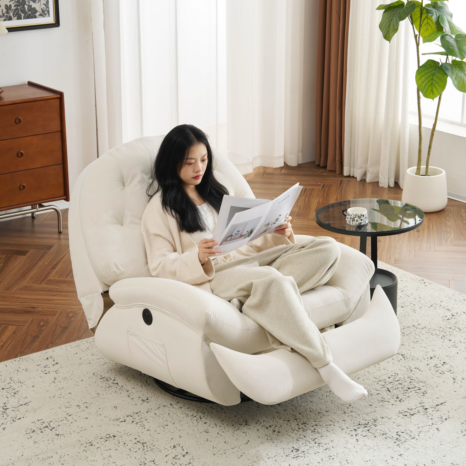 背もたれ調節105