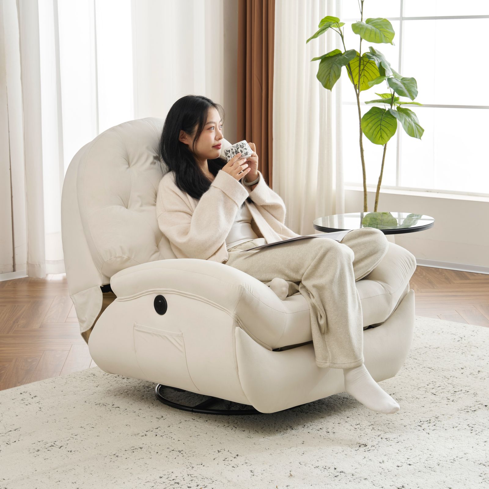 背もたれ調節105