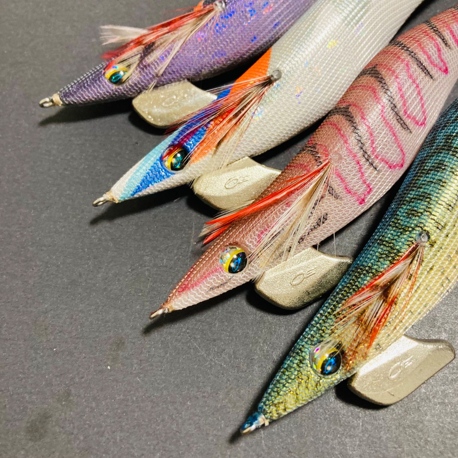 状態良好】 エメラルダス ラトル Type-S 4号 タイプS エギ エギセット