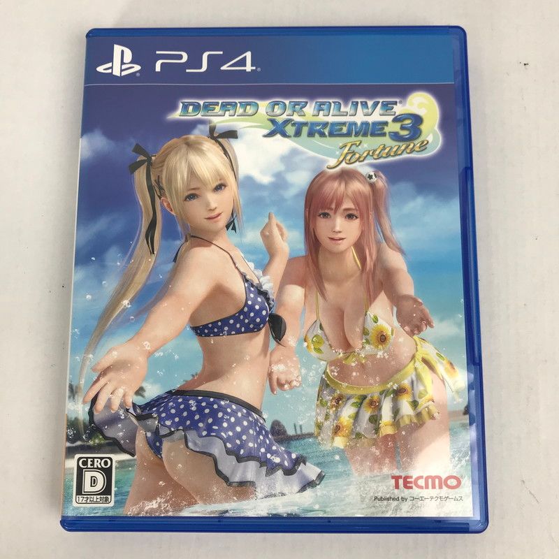 【中古美品】 PlayStation4 PS4 プレイステーション4 プレステ4 ソフト DEAD OR ALIVE Xtreme 3 Fortune  デッドオアアライブ [CERO区分_D / 17歳以上対象] 【027-251031-mh-19-fuz】