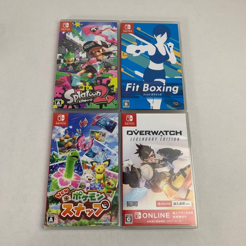Nintendo Switchソフト 7本セット ほぼ新品未開封】ニンテンドー
