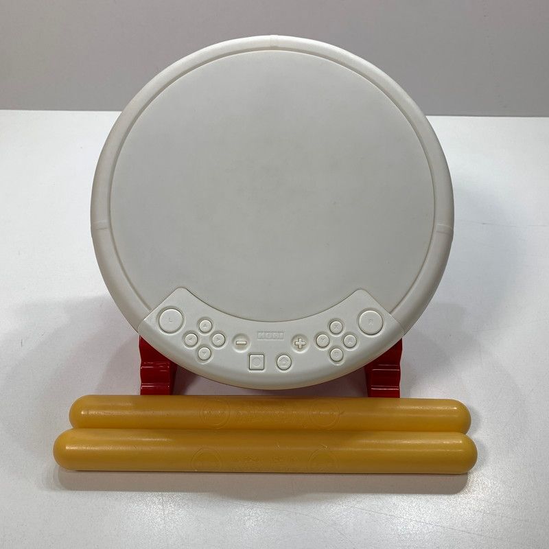 【現状渡し品】 Nintendo Switch ニンテンドー スイッチ 太鼓の達人 専用コントローラー 太鼓とバチ for Nintendo Switch 箱無し 【024-251128-mh-07-fuz】