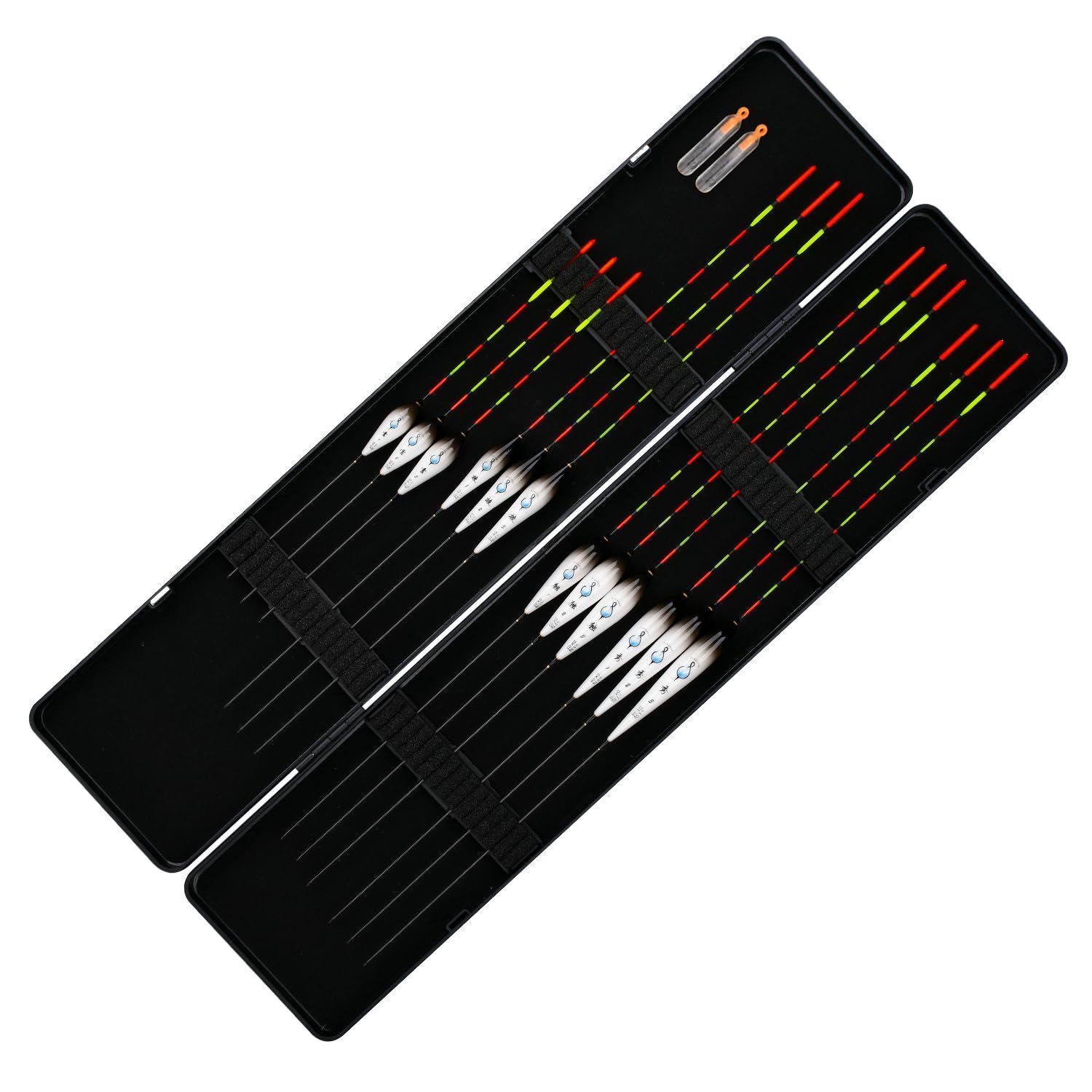 釣具 浮き へらウキ KINGKOO 一支独秀 へら浮き ヘラウキ へら浮子 全長 22～40.5 cm 12本 セット へらぶな釣