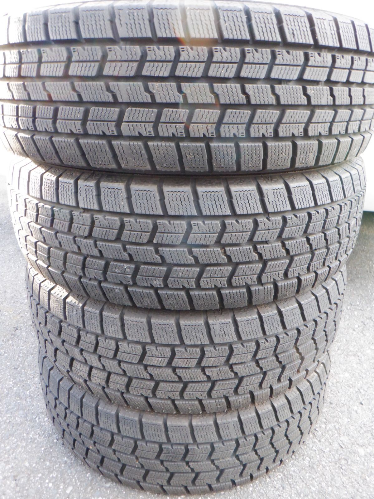 175 65 R 14 ４本 グッドイヤー アイスナビ７ 製 フィアット500 ｂB クー デックス フィット デミオ マーチなどに