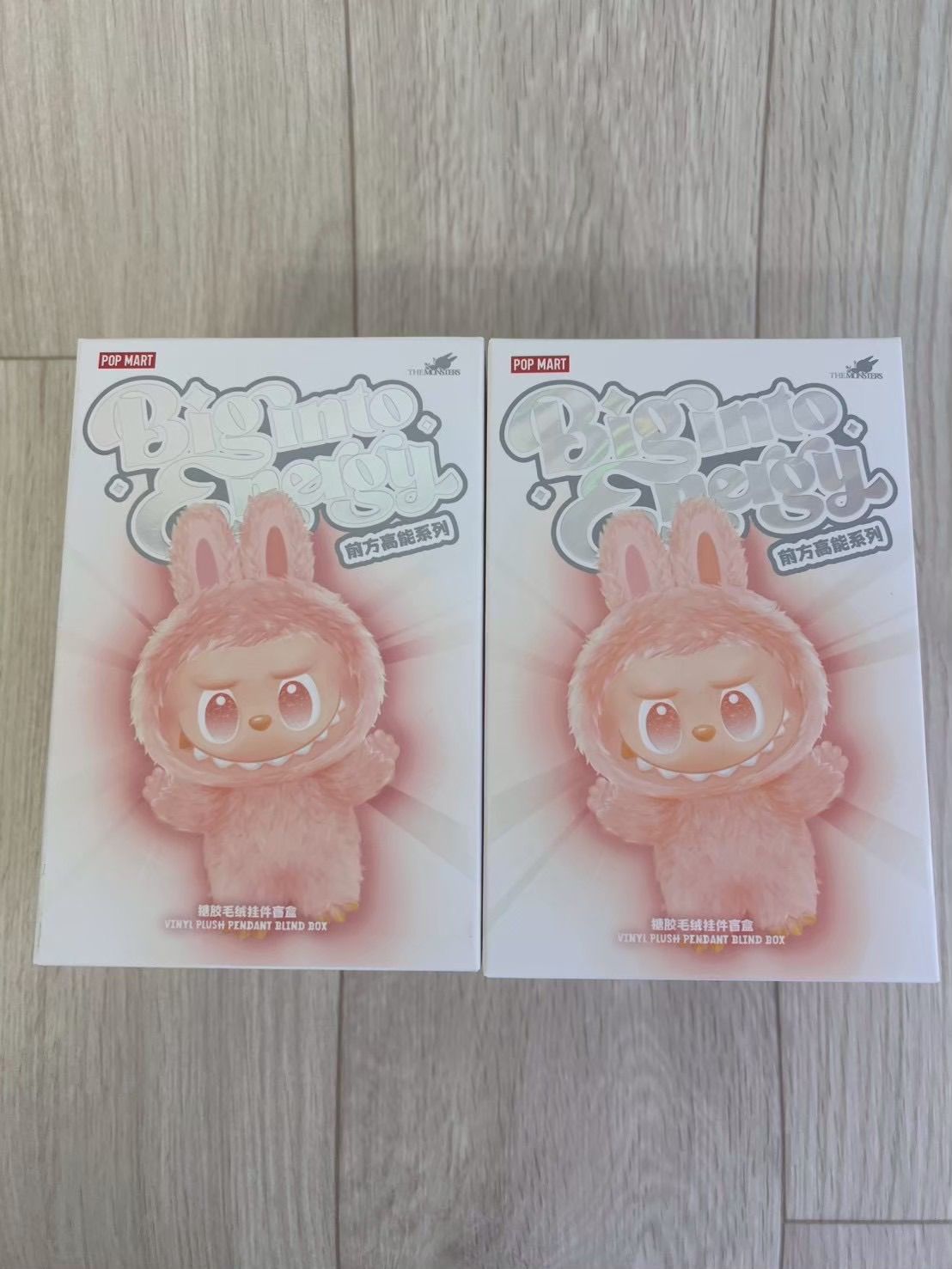 正規品・未開封】ラブブ Labubu Big into Energy 2ピース ポップマート