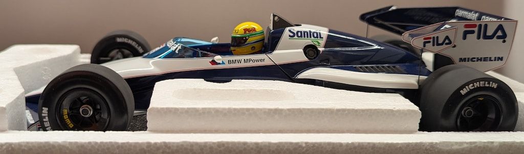 PAUL S MODEL ART 1 18 Brabham BMW BT 52 B A Senna Test Ricard Nov 14 TH 1983 831899