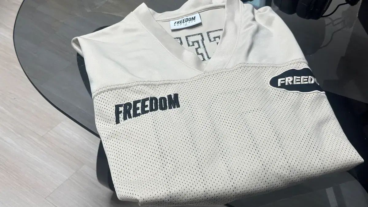 DOM ベージュ ラグビージャージ Tシャツ XL