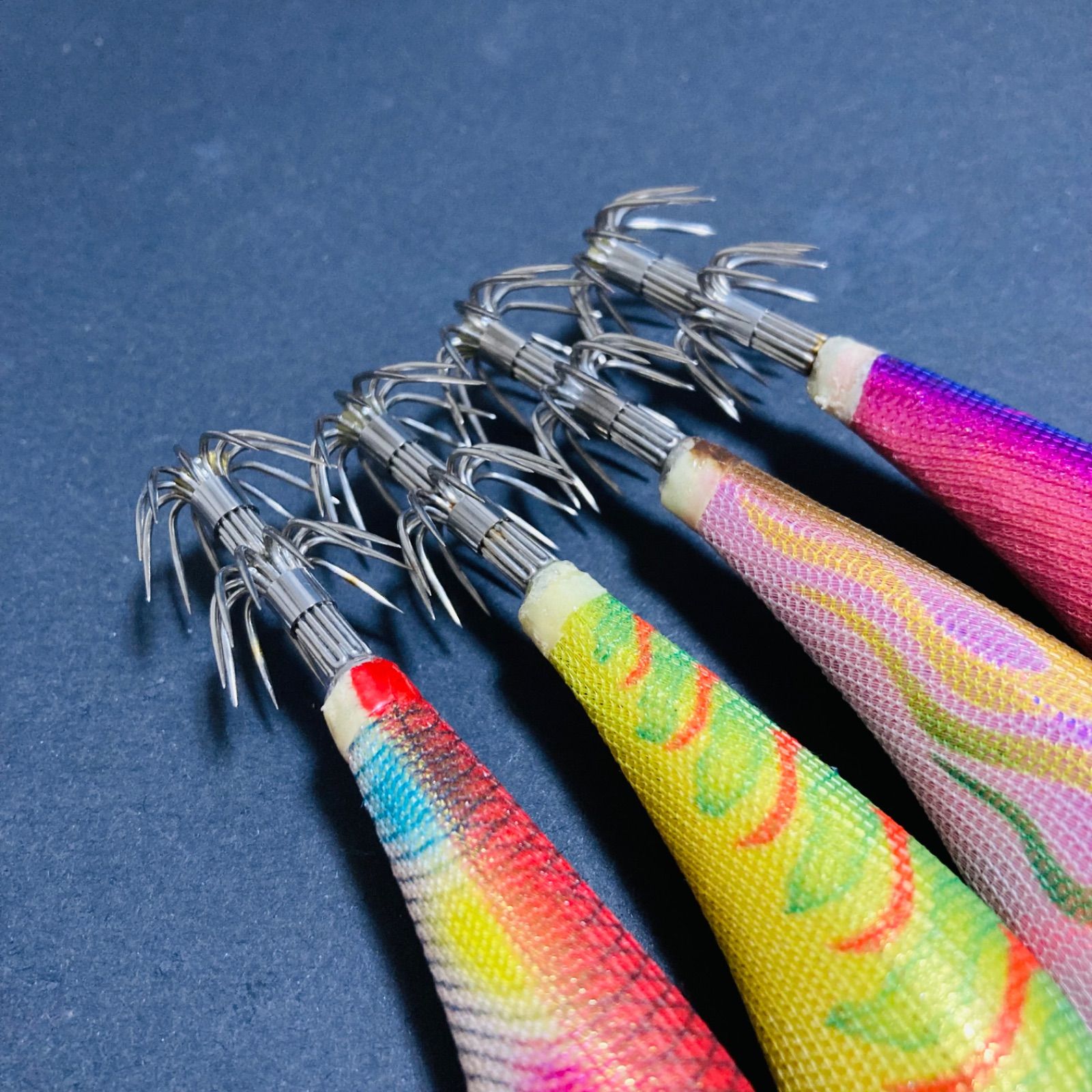 美品】 エメラルダス ラトル Type-S 4号 タイプS エギ エギセット 廃盤