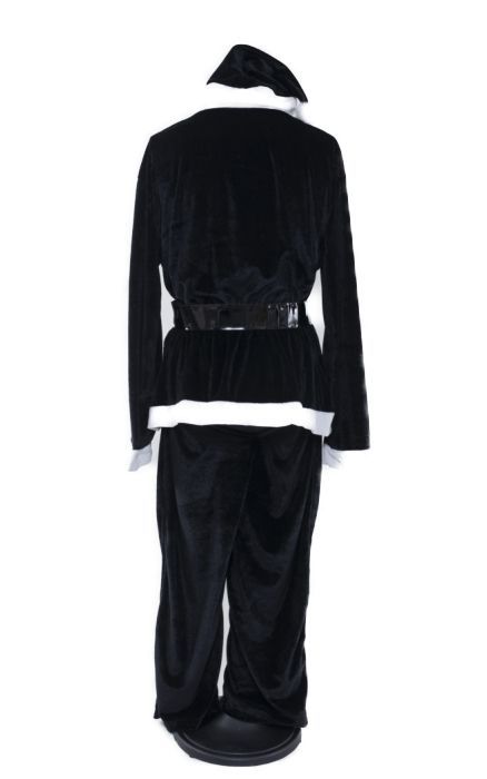 ACM66 カラフルサンタさん ブラック サンタクロース さんた クリスマス